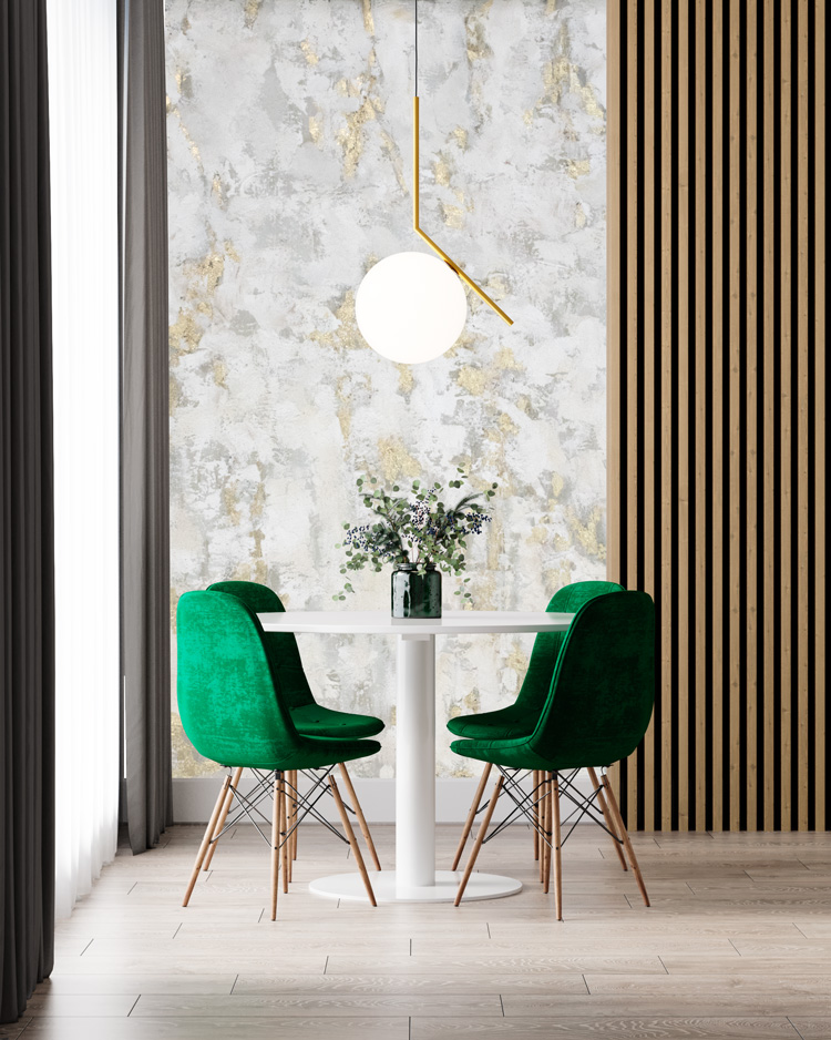 Fondo materico con foglia oro (Textures di Texturalife)