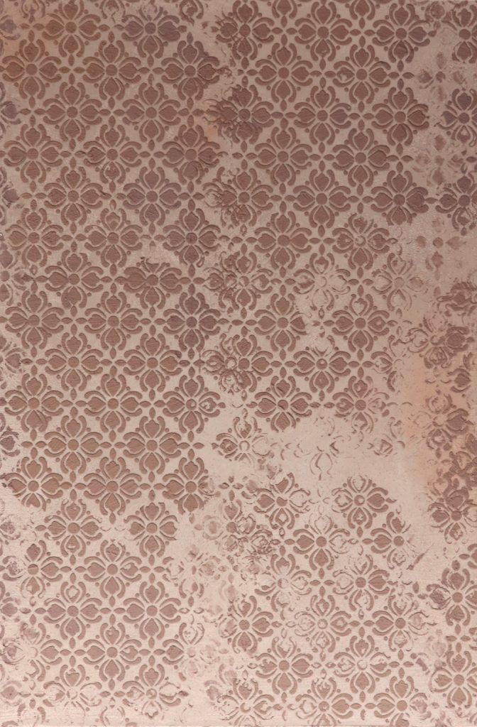 Decoro a rilievo con colori a calce tono su tono (Textures di Texturalife)